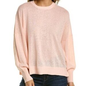 Ted Baker Linen-Blend Sweater Pink